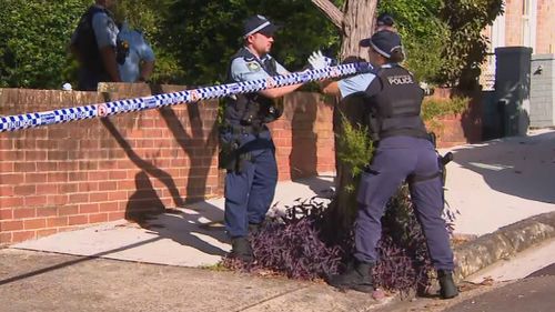NSW Police have established a crime scene in North Sydney.