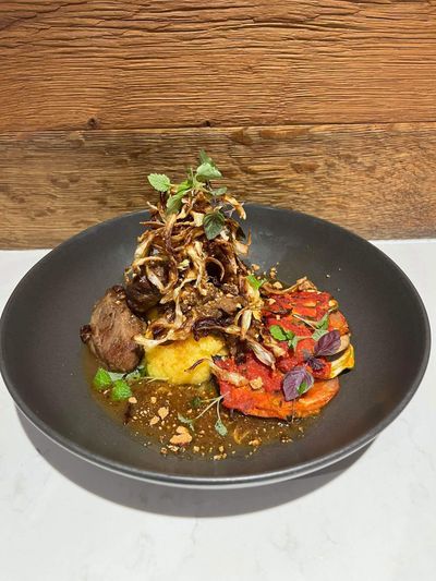 Perfect Plate 2023: Central Coast Regional Winner: The Ary Toukley: Slow-Cooked Pork Cheeks - Ziva Eats & Pizza
