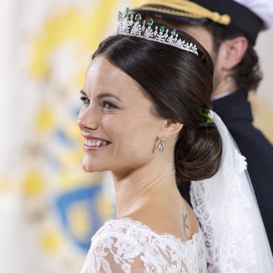 Swedish royals tiaras