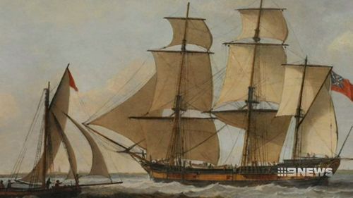 They went down with the Sydney Cove, which ran ashore off the coast of Tasmania in 1797. Picture: Supplied