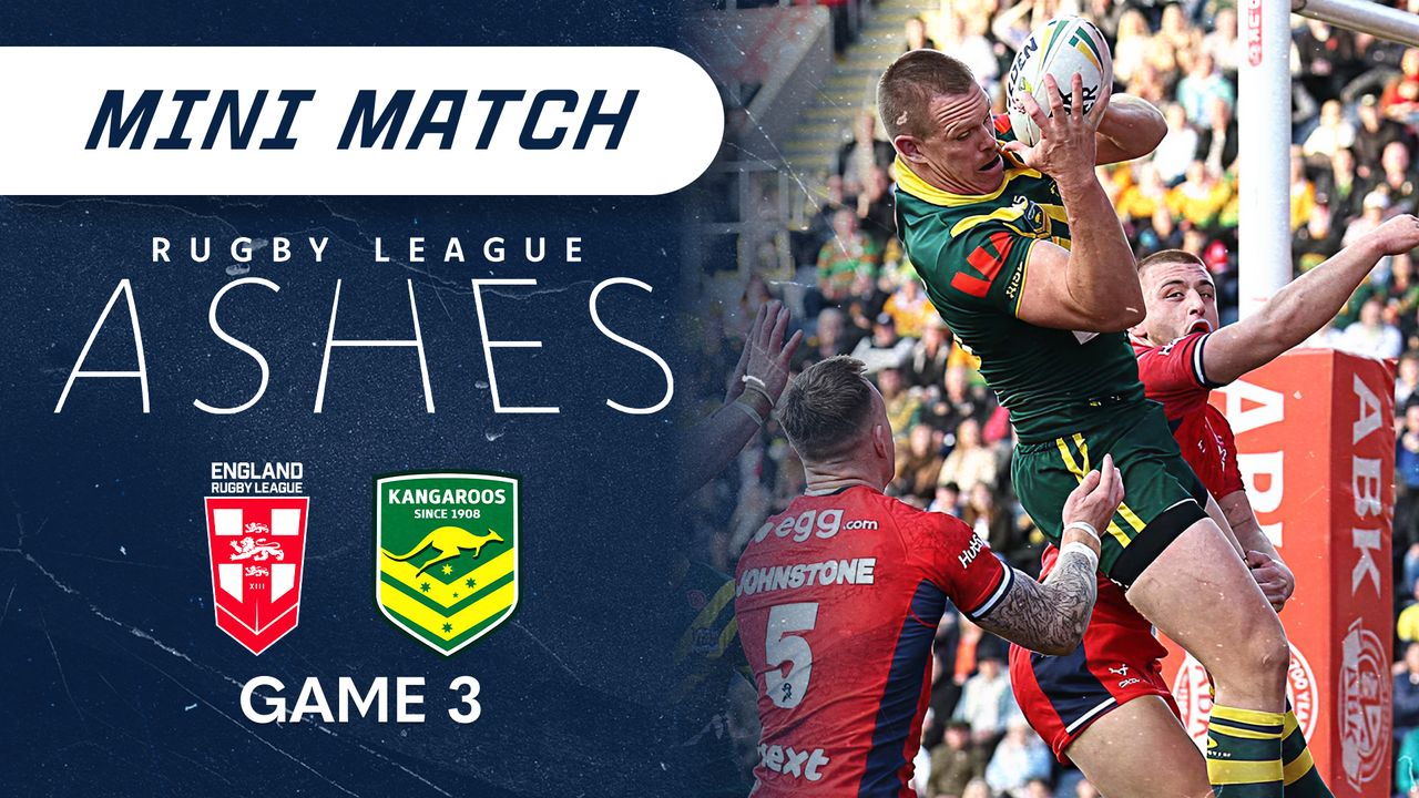 Watch Rugby League Ashes Tour - Season 2025 - England v Kangaroos | The ...