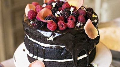 The Grounds' chocolate layer cake