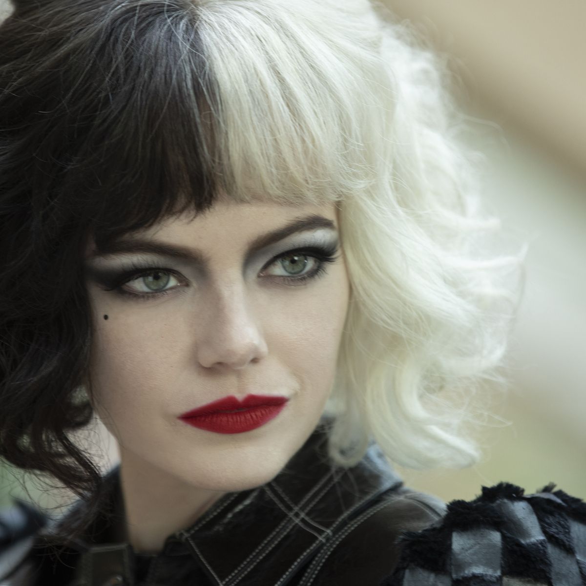 Disney reveals Emma Stone's new look as a punk rock Cruella de Vil