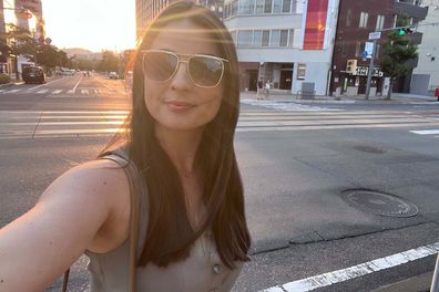 April went to Hiroshima.