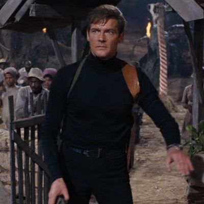 Sir Roger Moore as James Bond: Then