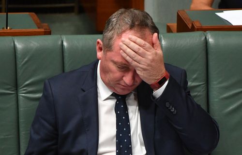 He'll be even more relieved, if he gets through this afternoon's final Question Time of the parliamentary fortnight, unscathed. (AAP)