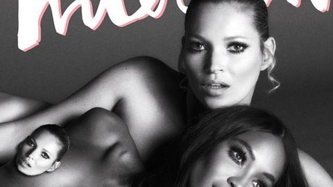 Hello! Kate Moss and Naomi Campbell bare all in raunchy photo shoot