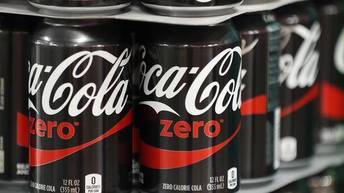 The future of Coke Zero is on a slippery slope. (Getty). 