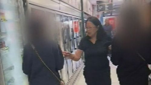Store owner Sarah Wang said the incident escalated when she confronted two teenagers at the Ashfield IGA store.
