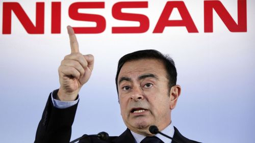  In this April 25, 2019, file photo, former Nissan Chairman Carlos Ghosn leaves Tokyo's Detention Center for bail in Tokyo. By jumping bail, Ghosn, who had long insisted on his innocence, has now committed a clear crime and can never return to Japan without going to jail.