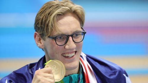 The gold medal winner was quick to thank the anonymous person who told him to see a doctor.