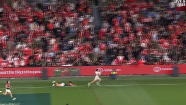 Lightning Koula runs 95m to score