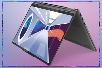 9PR: Lenovo 14-Inch Yoga 7 OLED Laptop, Storm Grey