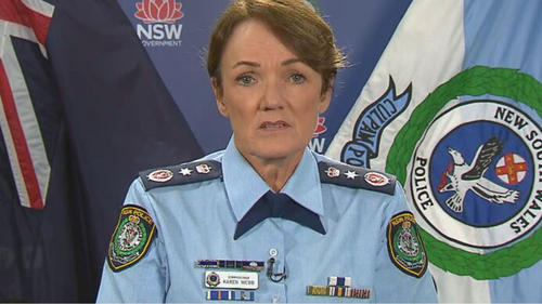 NSW Police Commissioner Karen Webb search for bodies of Jesse Baird and Luke Davies
