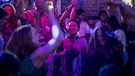 People at the Lord Gladstone Hotel in Sydney last time the dancefloors opened on December 11, 2020.