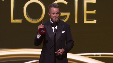 Hamish Blake wins the Gold Logie for 2022.