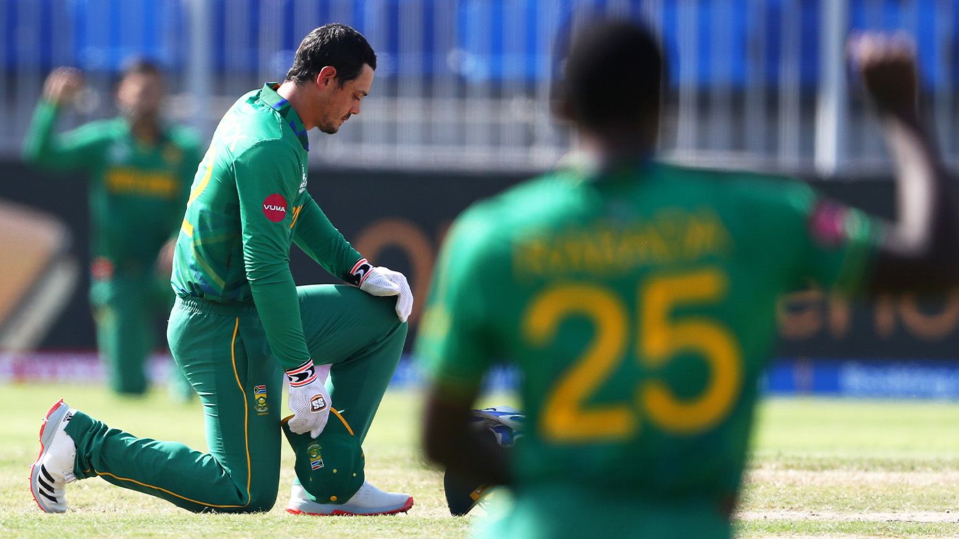 Controversial South Africa superstar Quinton de Kock makes T20 World Cup return, takes a knee