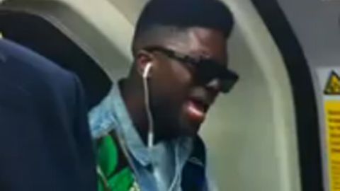 Watch: Random guy belts out Rihanna song on London train