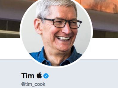 Tim Cook changed his name on Twitter after the President called him 'Tim Apple'.