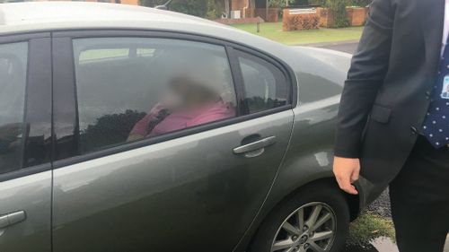 The woman was arrested at her Evans Head home this morning. (NSW Police)