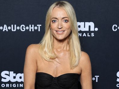 SYDNEY, AUSTRALIA - SEPTEMBER 27: Jackie 'O' Henderson attends the global premiere of C*A*U*G*H*T at Sydney Opera House on September 27, 2023 in Sydney, Australia. (Photo by Brendon Thorne/Getty Images)