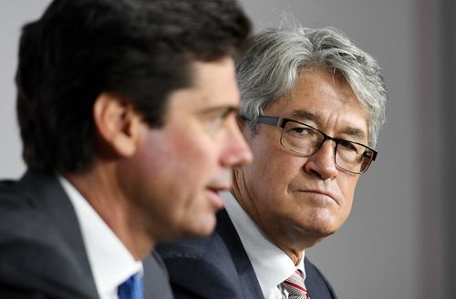 McLachlan and former AFL chairman Mike Fitzpatrick are accused of engaging in misleading and deceptive conduct in relation to statements they made in the aftermath of the scandal.

