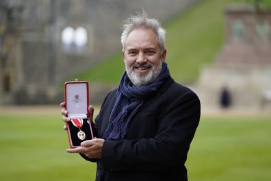 Oscar-winning director Sam Mendes receives knighthood from Princess Anne