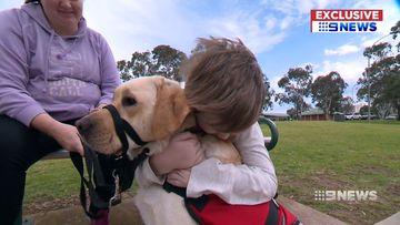 Eight-year-old Logan Reece's service dog was not allowed into a holiday park.