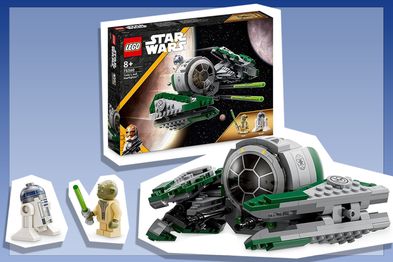 9PR: Lego Star Wars The Clone Wars Yoda's Jedi Starfighter Building Toy Set