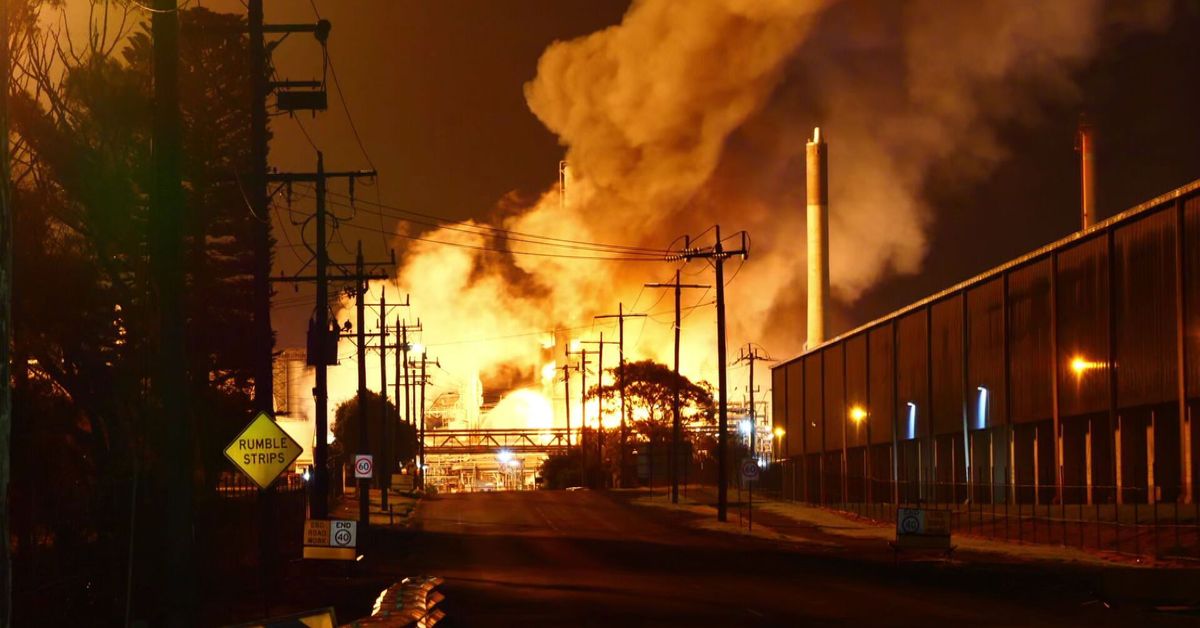 Albanese says 'no change' to fuel supply despite refinery blaze