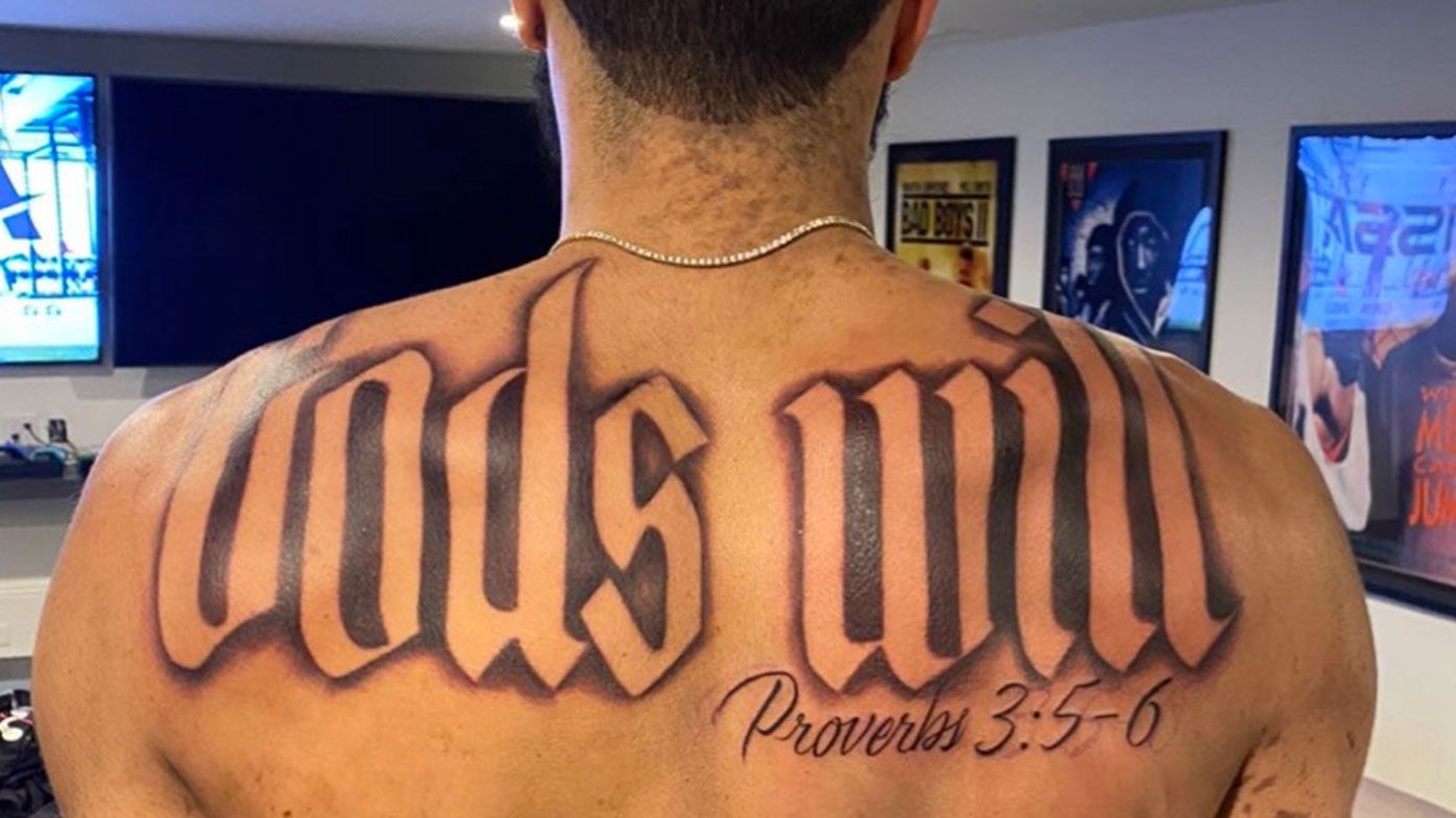 Boston Celtics star Jayson Tatum reveals awkward new tattoo 