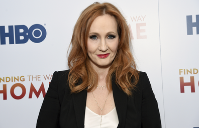 Author and Lumos Foundation founder J.K. Rowling attends the HBO Documentary Films premiere of "Finding the Way Home" at 30 Hudson Yards on Wednesday, Dec. 11, 2019, in New York