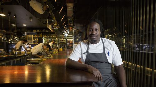 Paul Carmichael, the executive chef at Momofuku Sieobo in 2016.