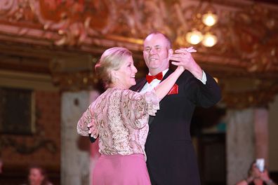 Sophie Countess of Wessex goes ballroom dancing at Blackpool Tower