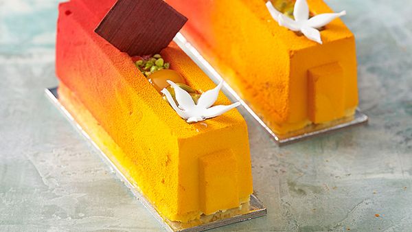 Gluten-free mango and coconut mousse