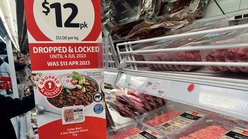 Coles is dropping the price of its beef mince as part of its latest promotion.