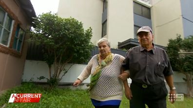 The eyesore seven storey 'mega wall' dwarfing elderly couple's house