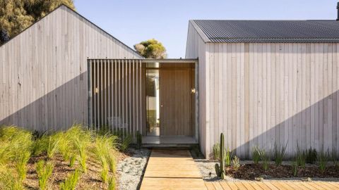 wooden shed from street view but inside lies a designer marvel for sale melbourne domain