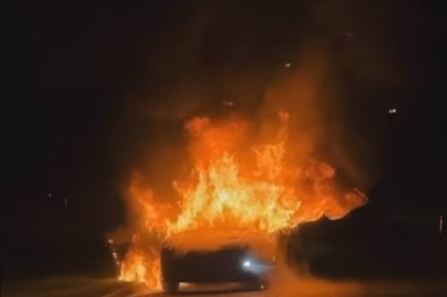 A car believed to be linked to the pub shooting at Forest Lodge was found burnt out. 