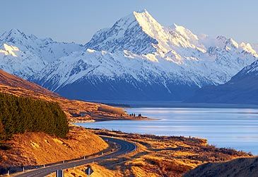 Which is the tallest mountain in the South Island?