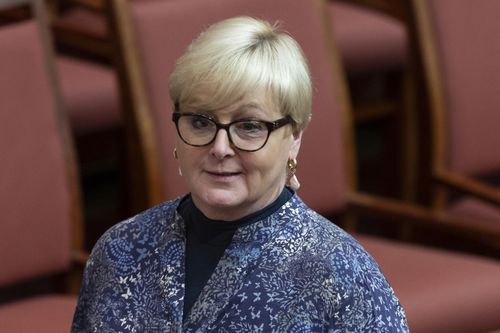 Senator Linda Reynolds in the Senate at Parliament House