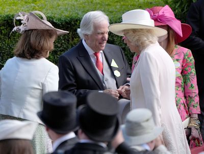 Henry Wrinkler and Queen Camilla
