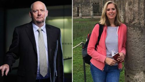 Richard Cousins and his fiancee Emma Bowden. (Facebook)