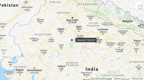 Rescue efforts are underway after the boy fell into a well in India's central Madhya Pradesh state.