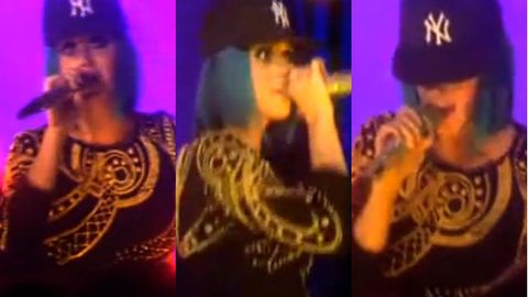 Video: Katy Perry tries to rap Jay-Z and Kanye West