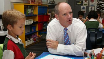 Queensland Premier Campbell Newman is promising to build up to 22 new schools if his party is re-elected. (AAP)