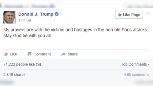 US politician Donald J. Trump. (Facebook/Donald J. Trump)