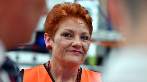 Pauline Hanson's One Nation party expects to nab four to 11 seats. (AAP)