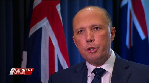 Immigration Minister Peter Dutton.