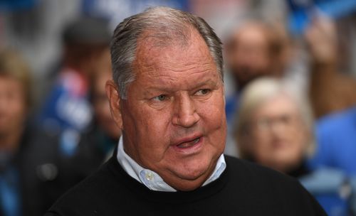 Melbourne Lord Mayor Robert Doyle's condition is said to be 'serious' and 'stress-related'. Picture: AAP